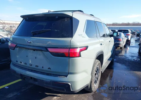 2024 Toyota Sequoia Sr5 из США, поврежденный, VIN 7SVAAABA5RX033745